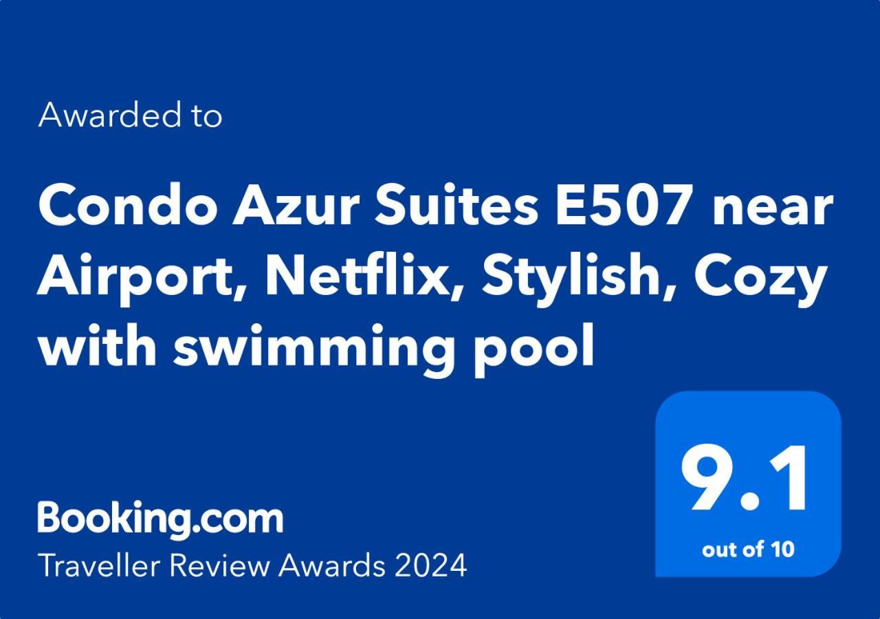 Condo Azur Suites E507 Near Airport, Netflix, Stylish, Cozy With Swimming Pool Lapu-Lapu City Luaran gambar