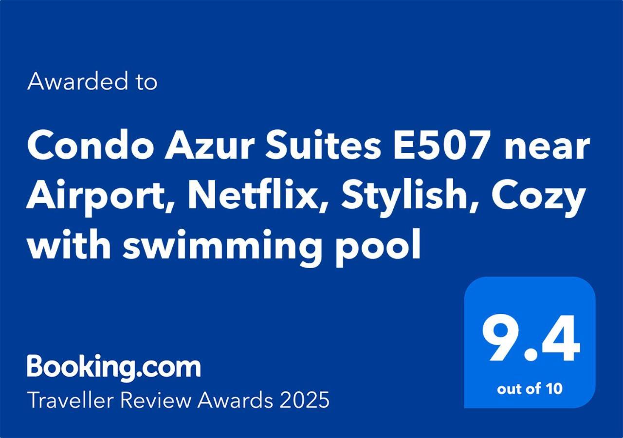 Condo Azur Suites E507 Near Airport, Netflix, Stylish, Cozy With Swimming Pool Lapu-Lapu City Luaran gambar